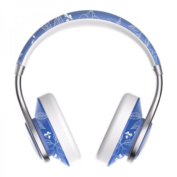Bluedio A2 kvalitní Hi-Fi kovová sluchátka, květiny