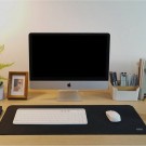 Xiaomi Mouse Pad MIIIW - herní podložka pod myš a klávesnici, černá kůže