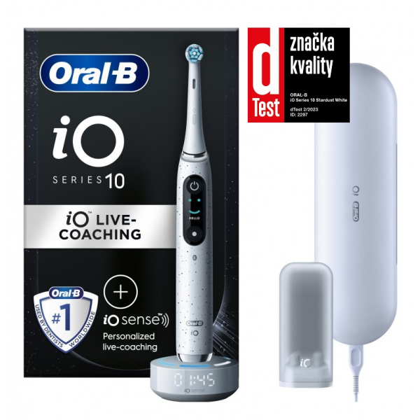 Zubná kefka ORAL-B iO 10, Stardust White