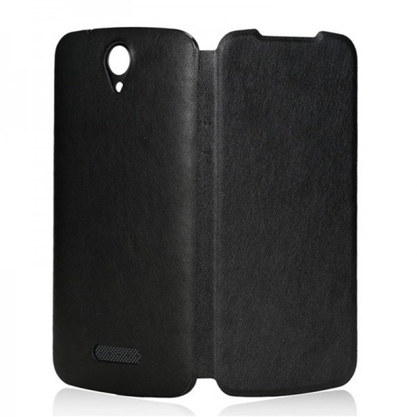 Pouzdro flip se zadným krytem DOOGEE X6 černý