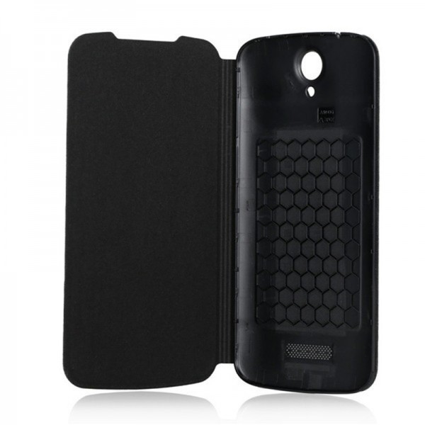 Pouzdro flip se zadným krytem DOOGEE X6 černý