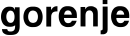Gorenje